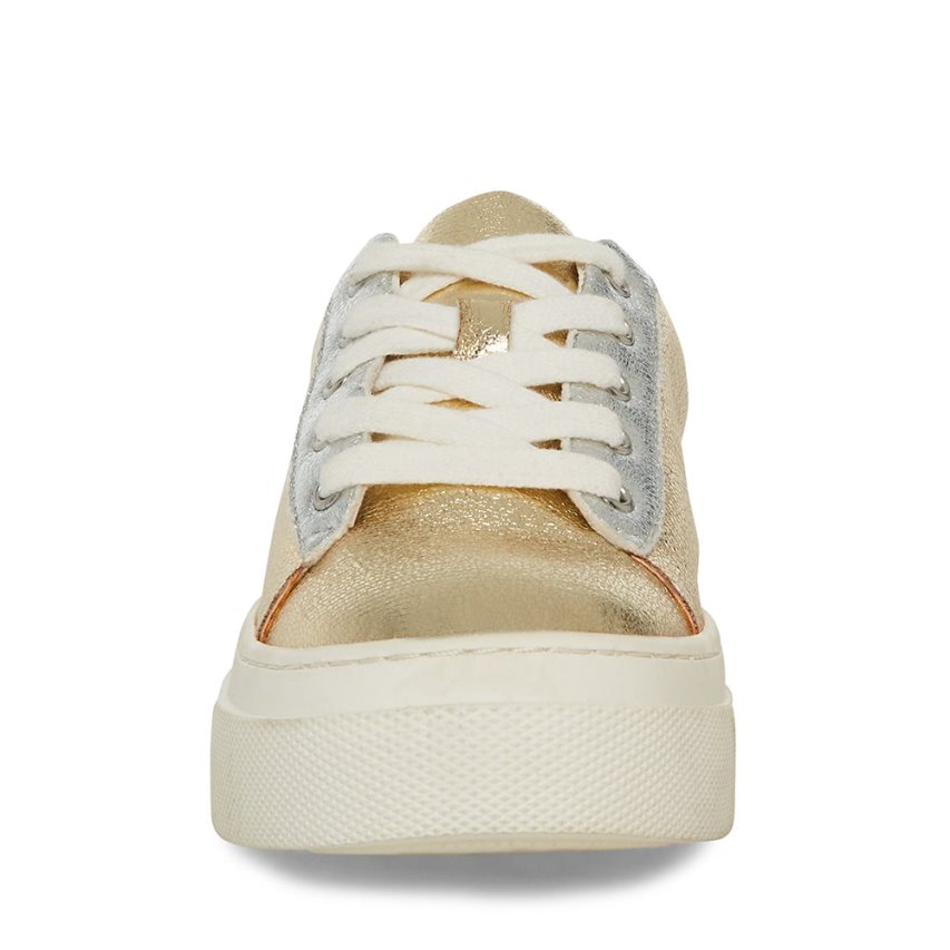 Gold / Silver Steve Madden Jstudioo Kids' Sneakers | PH 5860EVO